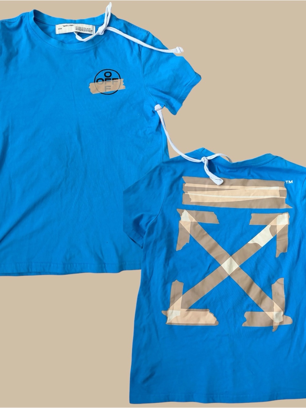 Off-White Tape Arrows cotton t-shirt